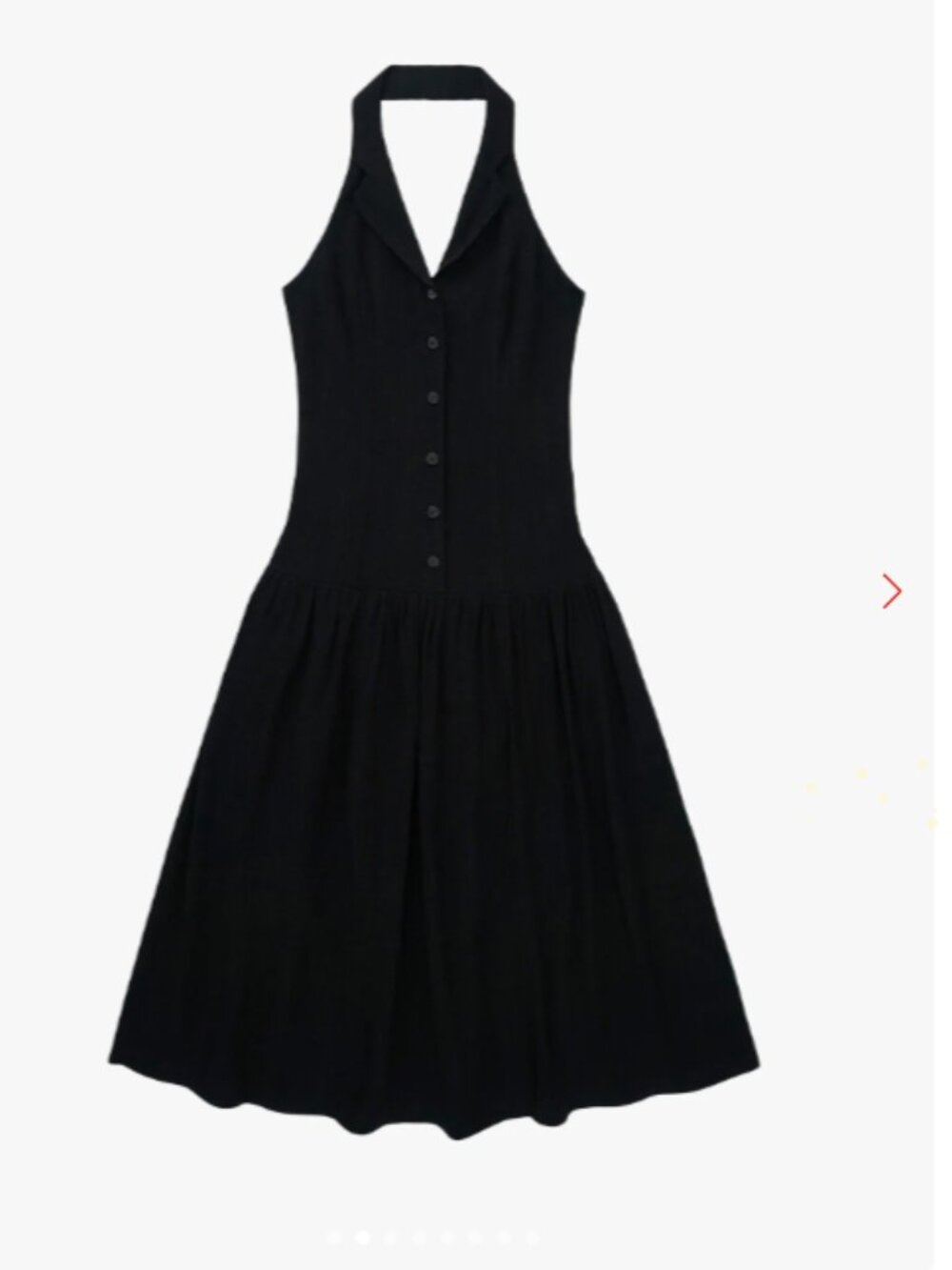 Vaughn Dress Lisa Says Gah - BLACK - Picture 2 of 6